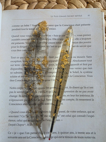 Stylo et marque-pages