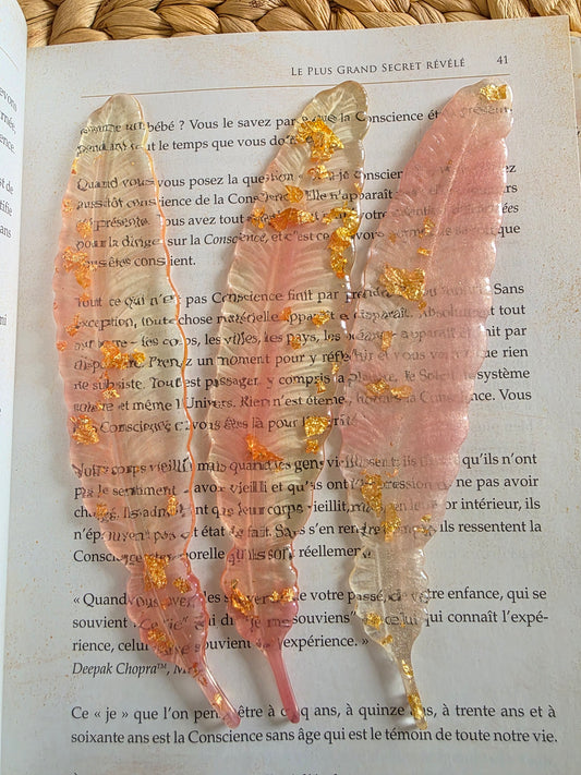 Marque-page Plume