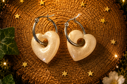 Boucles d’oreilles “Éclat de Lune”