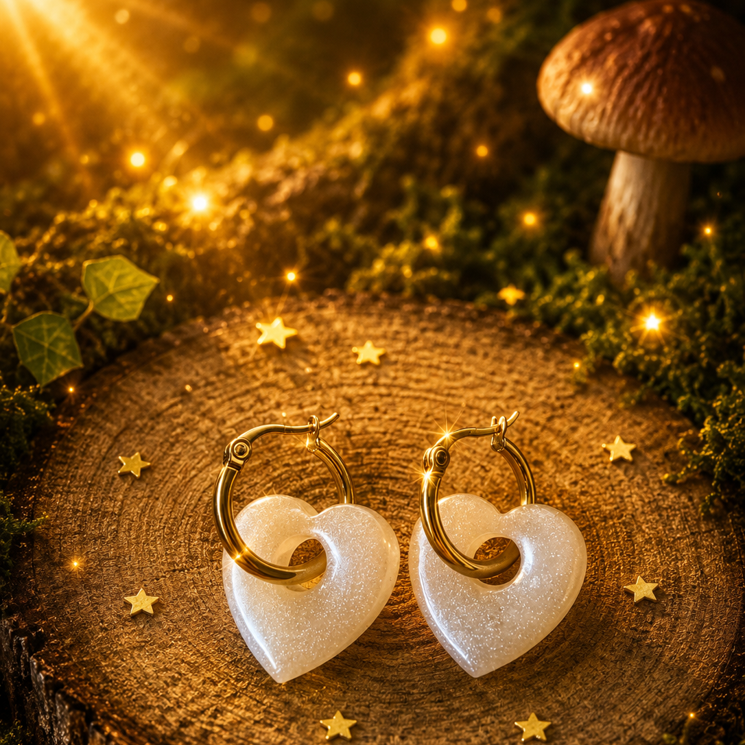 Boucles d’oreilles “Éclat de Lune”
