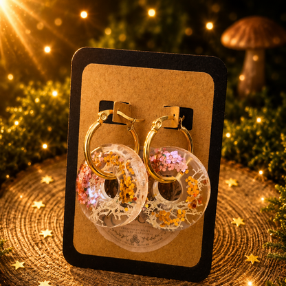Boucles d’oreilles “Donuts de Brocéliande”