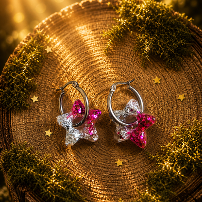 Boucles d’oreilles “Rêve Pailleté”