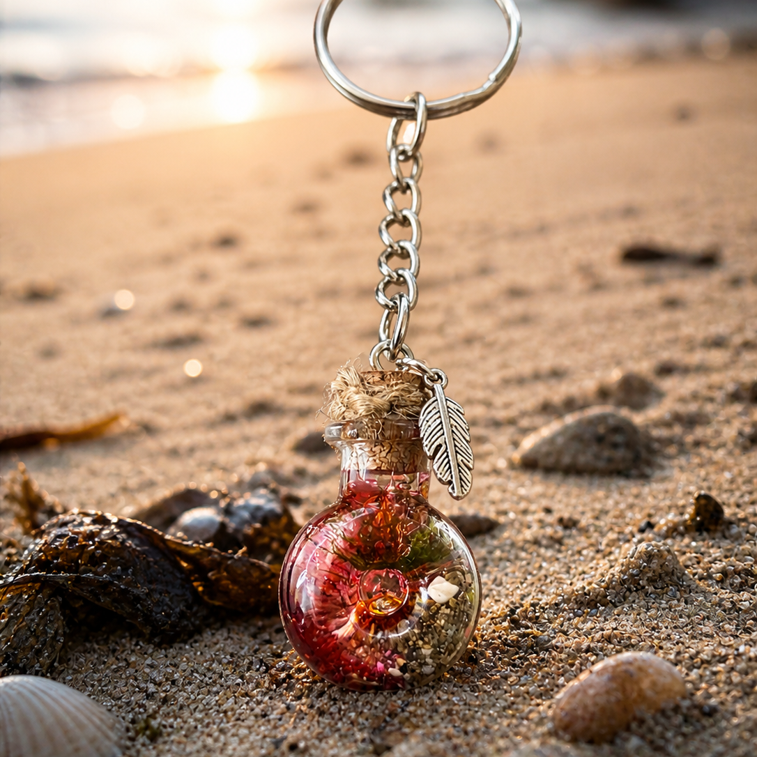Porte-clé fiole “Sunrise de Cancale”