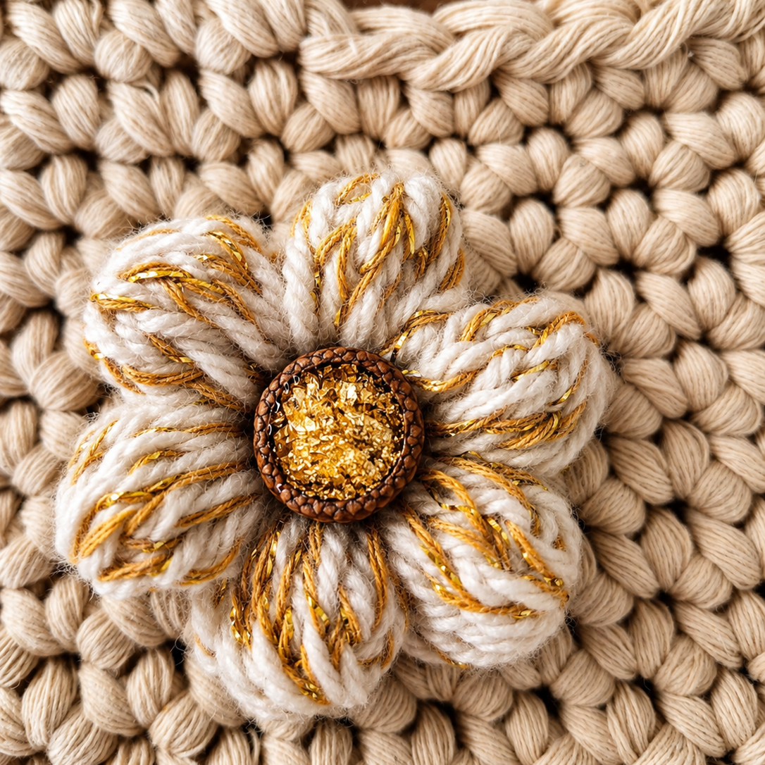 Sac au crochet "Souffle du Chêne"