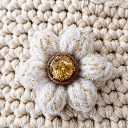 Sac au crochet "Grimoire des Bois"